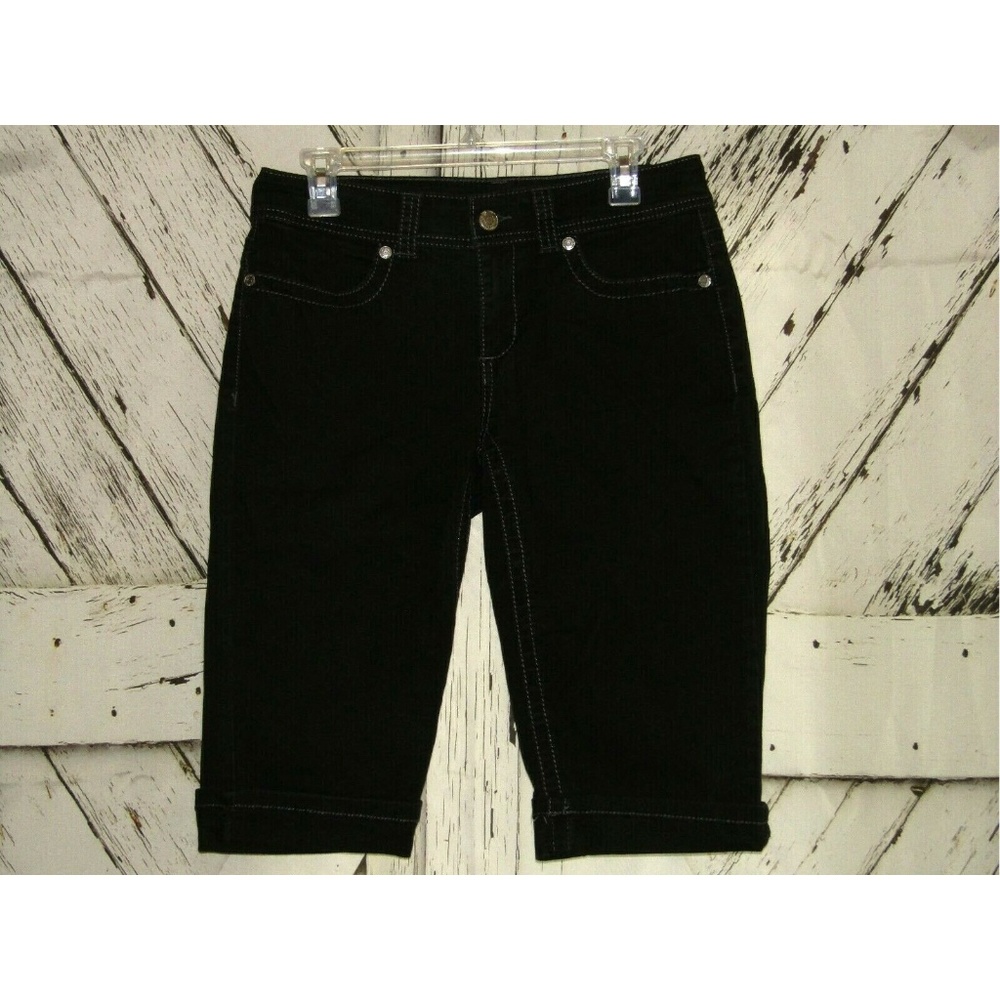 Nine West Vintage America Collection Denim Bermuda